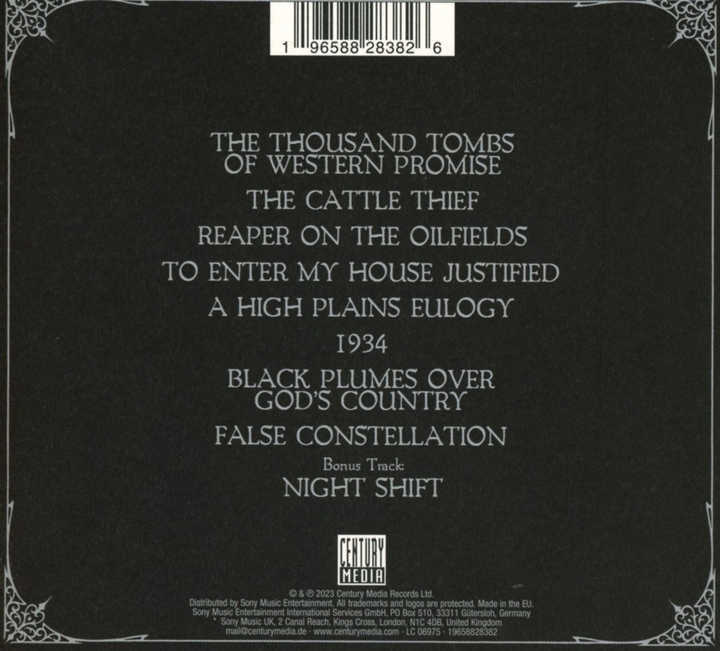 Wayfarer - American Gothic CD