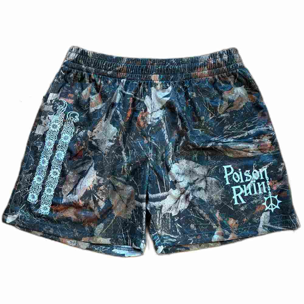 Poison Ruin - Camo Mesh Short