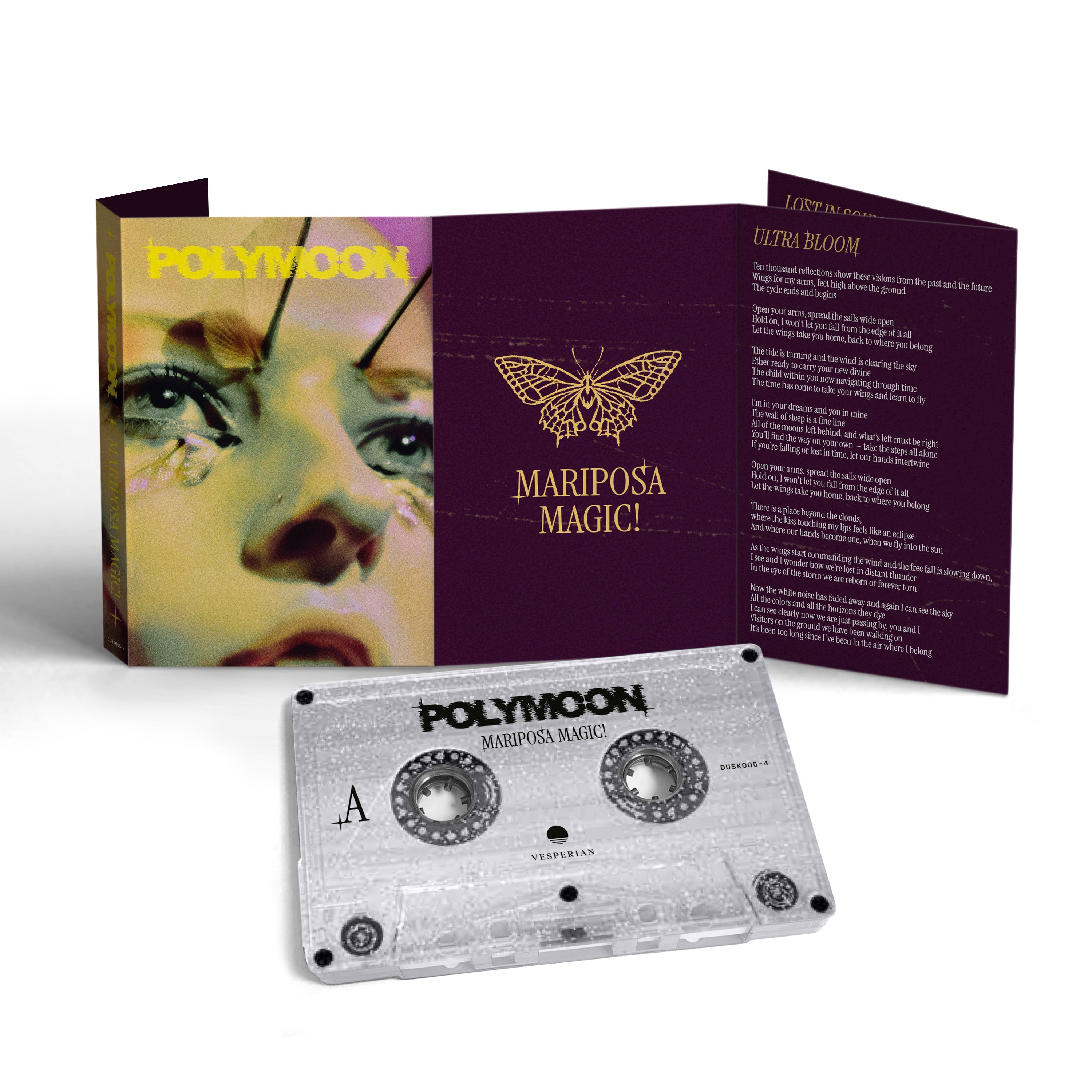 Polymoon - Mariposa Magic! Cassette Tape