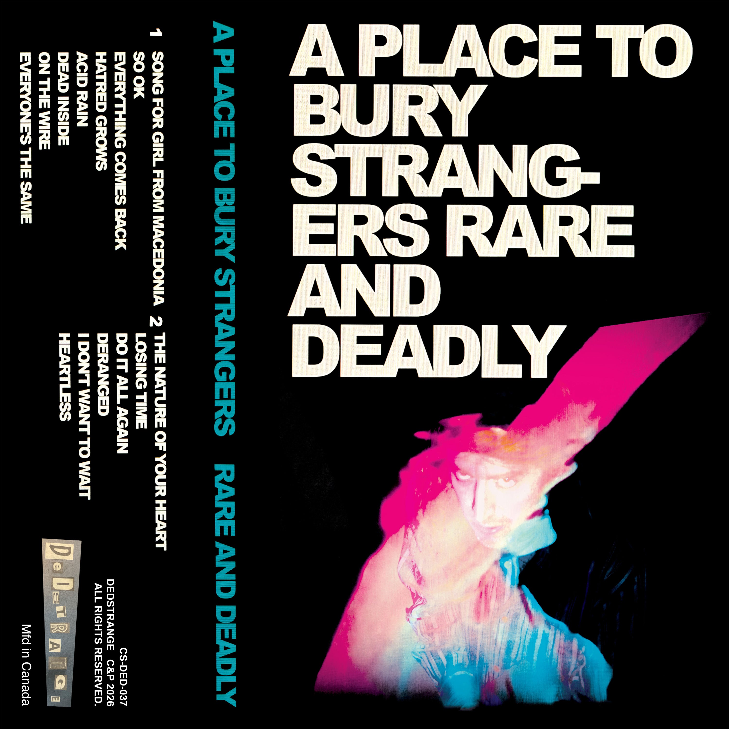 中古 a place to bury strangers 2LP A Place To Bury Strangers - Rare and Deadly on Vinyl LP | Rough