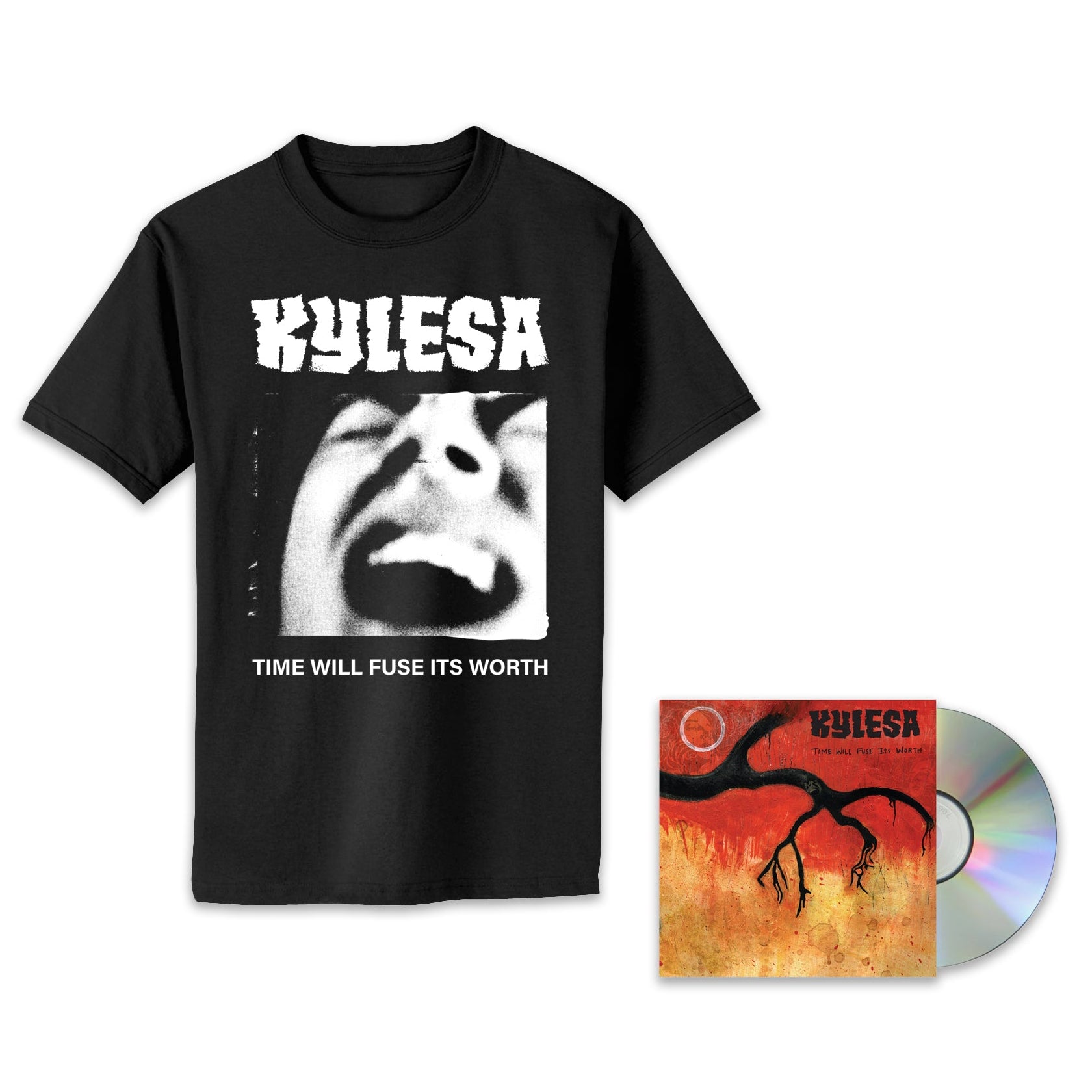 Kylesa - Time Will Fuse its Worth CD & Shirt Bundle