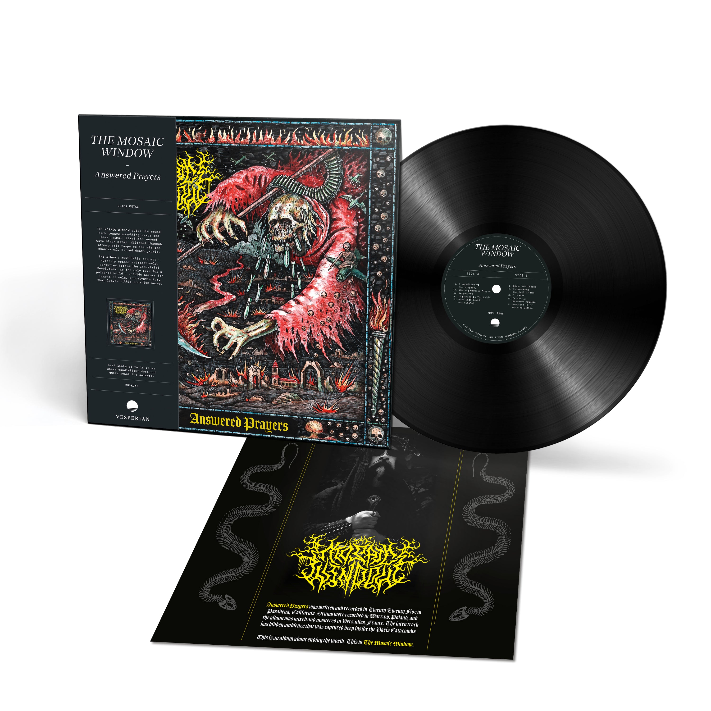 The Mosaic Window - Answered Prayers  LP Black