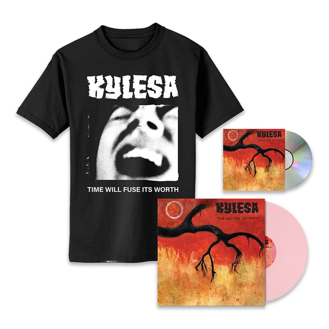 Kylesa - Time Will Fuse its Worth LP, CD & Shirt Bundle