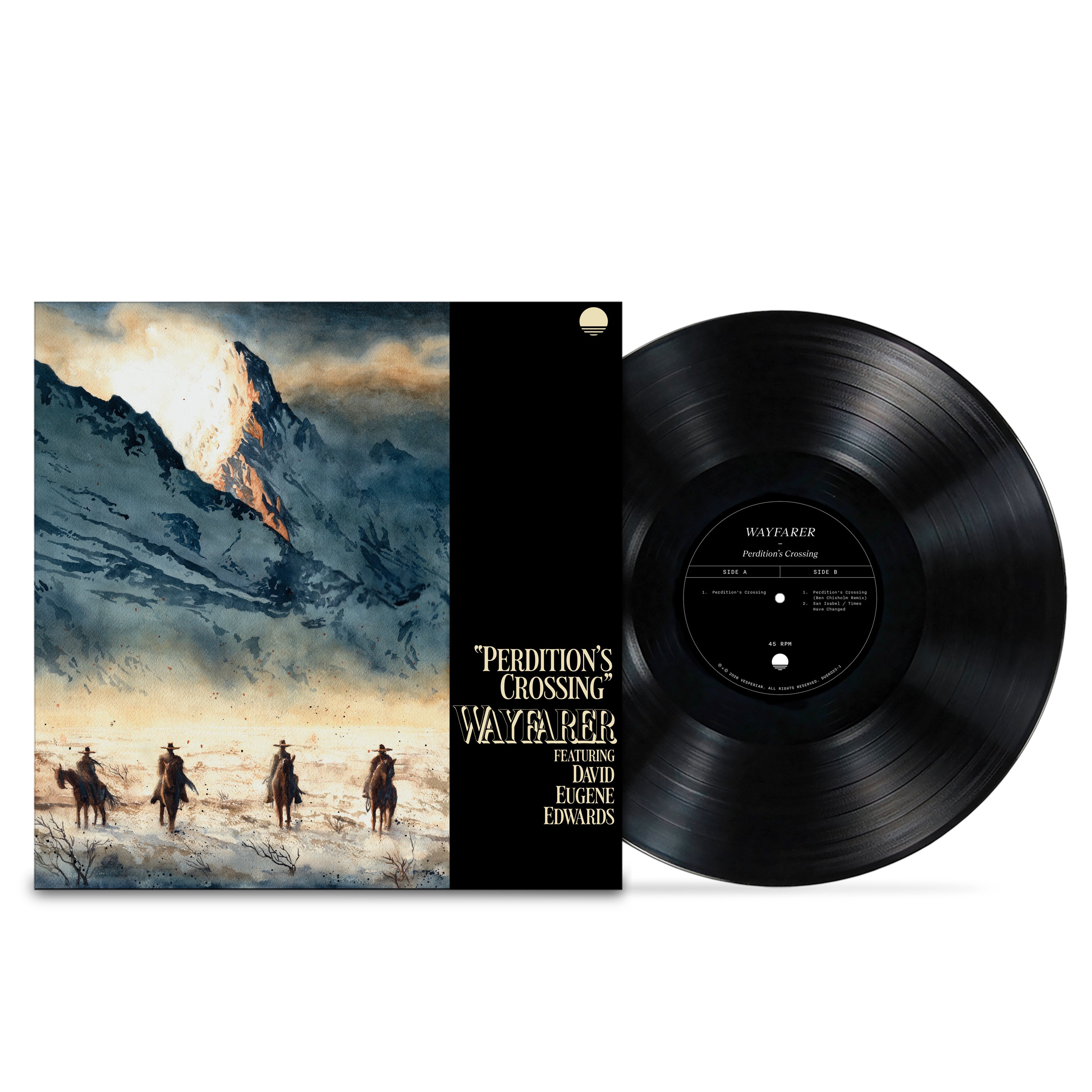 Wayfarer - Perdition's Crossing  12” maxi-single (Black Vinyl)