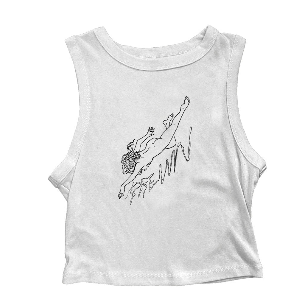 Prewn white Tank Top